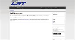 Desktop Screenshot of lrt-shop.de